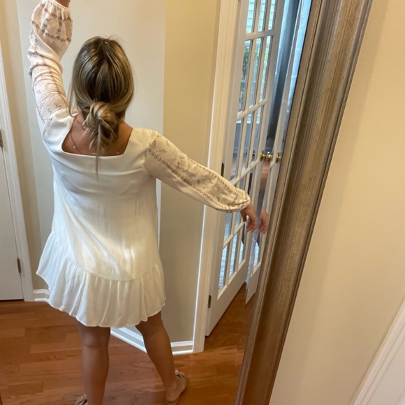 EUC Xhiliration Flowy Bohemian A-Line Dress Sz L - Picture 3 of 9